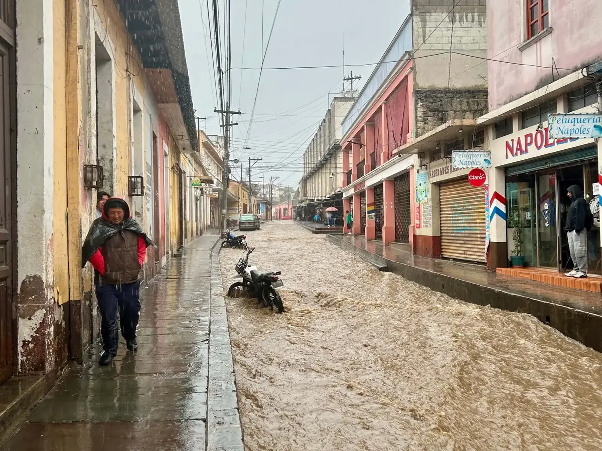Extreme floods in Quetzaltenango