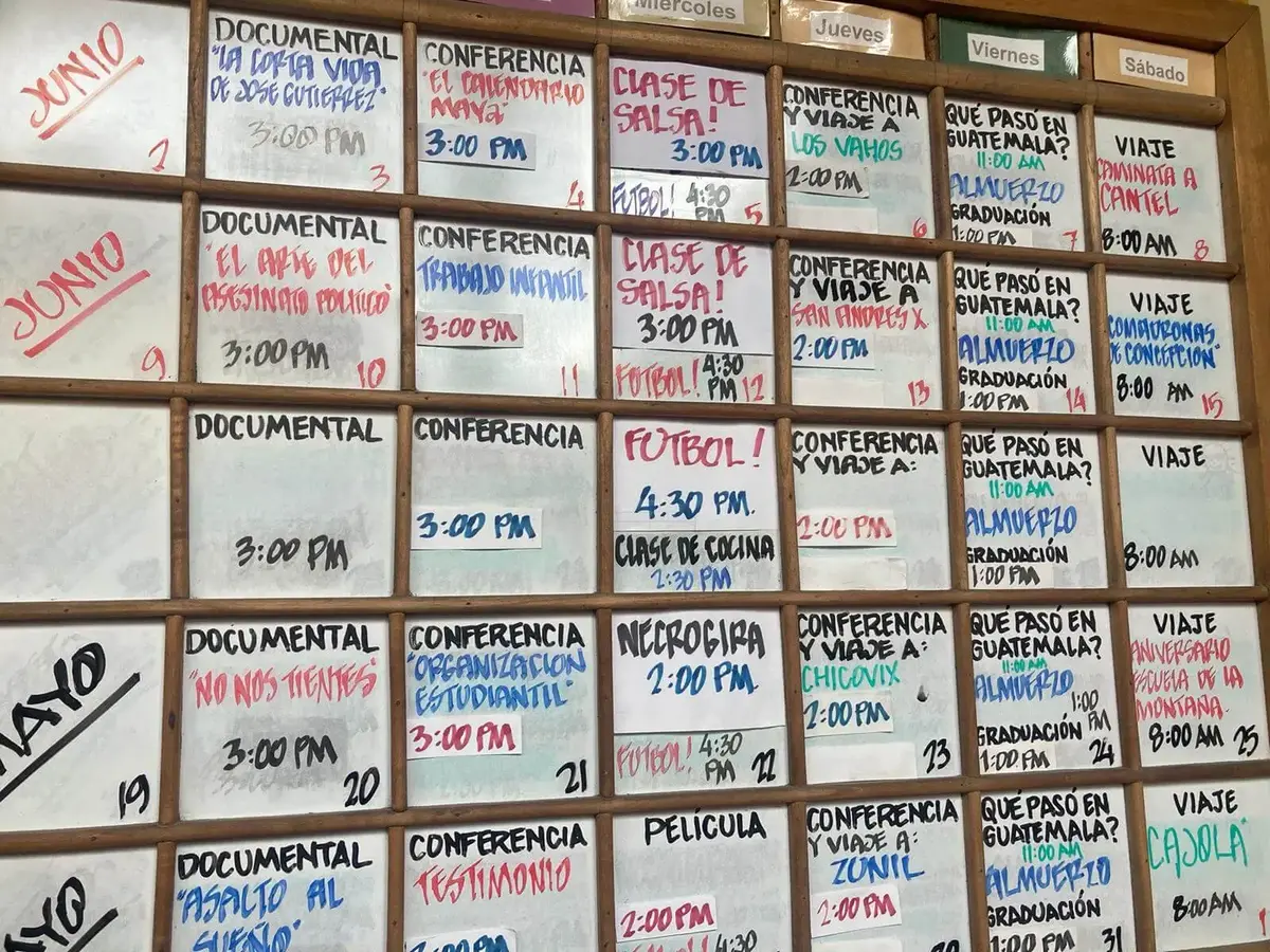 School schedule