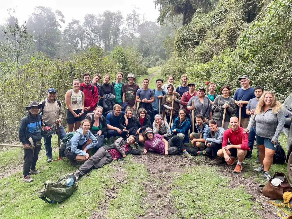 Reforestation volunteering program